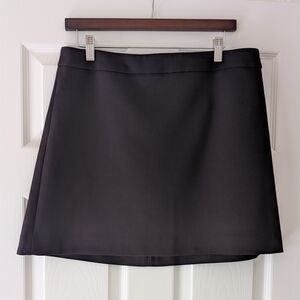 BOGO! Express Lined Classic Black A-Line Skirt 12